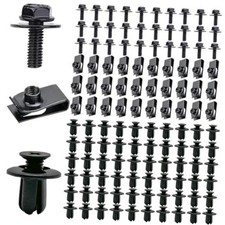 120Pcs Engine Under Cover Splash Shield Guard Body Bolts Bumper Fender Liner