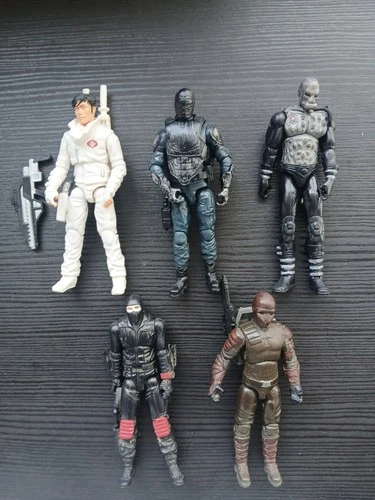 G.I.Joe Hasbro Action Figure 3.75 Lot Rise of Cobra