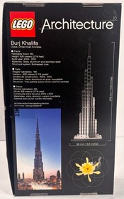 LEGO 21008 Architecture BURJ KHALIFA Dubai Complete w/box & instructions RETIRED