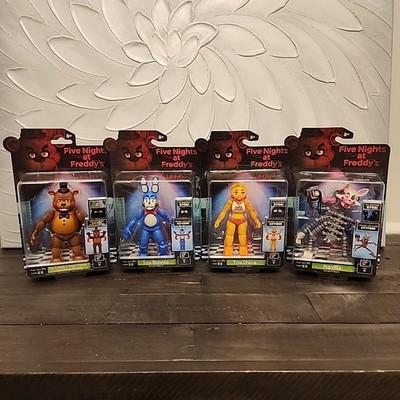 2025 Five Nights at Freddy s FNAF MANGLE/TOY FREDDY/CHICA/BONNIE *Lot Of 4* NEW