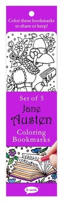 Re-marks Jane Austen Literary Colormarks Coloring Bookmarks