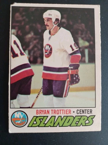 1977-78 O-PEE-CHEE HOCKEY BRYAN TROTTIER NEW YORK ISLANDERS #105
