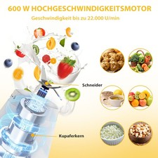 Standmixer 2000W Blender Smoothie Maker 2000ML Ice Crusher Mixer 28,000RPM DHL