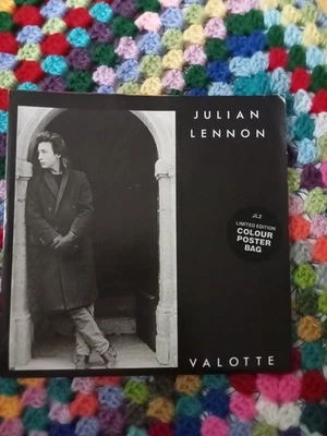 Julian Lennon Valotte limited edition poster bag 7 inch vinyl single - Image 1 of 4