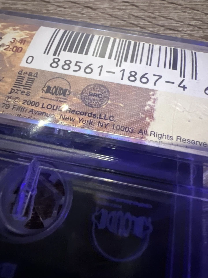 DEAD PREZ/Lets Get Free SEALED OG Cassette/Hip Hop Cassette/Rap Tape  - Image 3 of 4