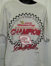 NASCAR Dale Earnhardt Vintage 1994 Winston Cup 7 X Champion T Shirt L Made USA