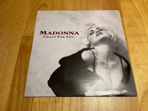 Madonna crazy for you 7 inch single near mint