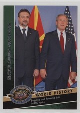 2009 Upper Deck 20th Anniversary Retrospective World History George W Bush r9d