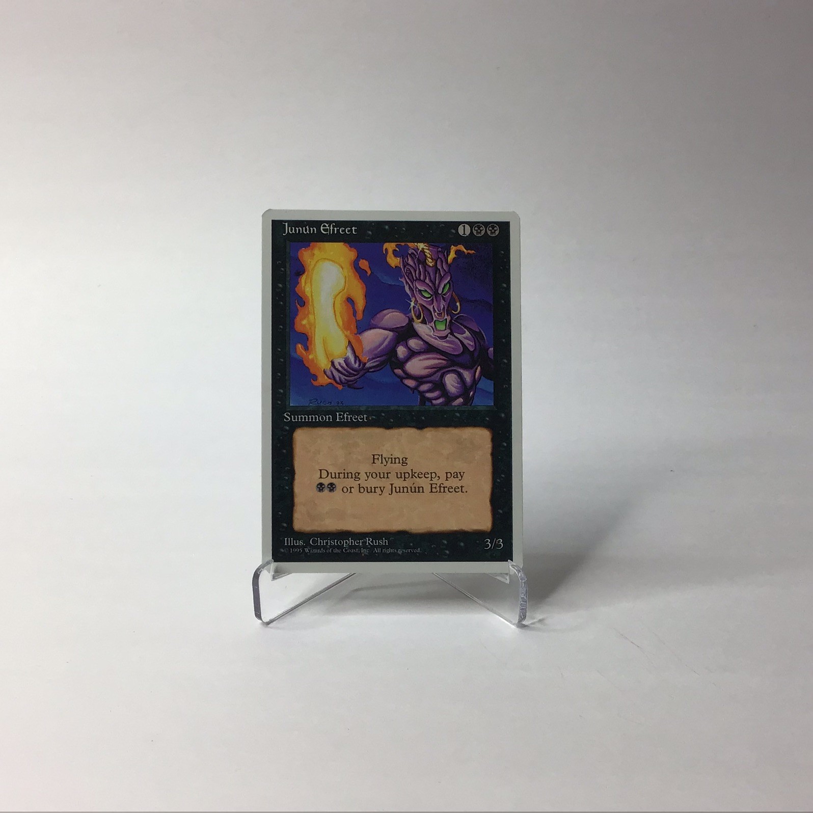 MTG Junun Efreet 4th Edition Magic The Gathering Vintage 1995