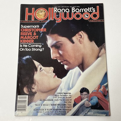 #ad #ad Rona Barrett#x27;s Hollywood Magazine 04 1979 Christopher Reeve Margot Kidder Martin $15.99