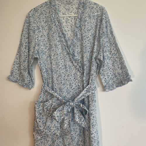 Womens Kaye Jones cotton dressing gown. Size 10 in immaculate condition. - Picture 2 of 7