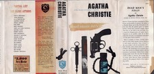 AGATHA CHRISTIE - DEAD MAN'S FOLLY - RARE 1956 1ST w/DJ NPC