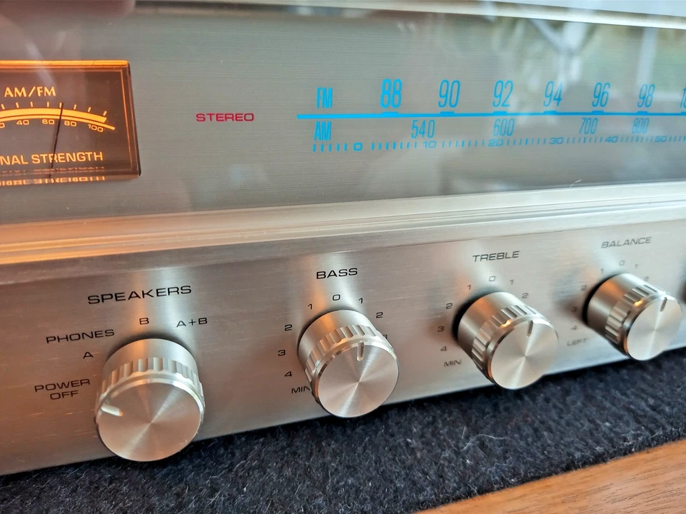 RICEVITORE STEREO FISHER RS 1022, RADIONUSSBAUM, VINTAGE, RESTAURATO. LEGGI BENE - Immagine 4 di 4