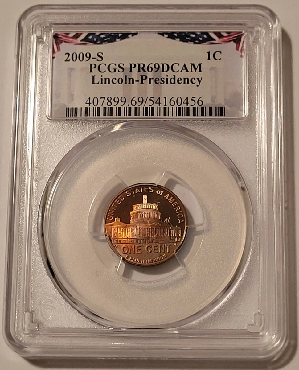⭐️PCGS PR69DCAM 2009 イギリス フライング・スコッツマン 5 PCGS Certified PR 69 Graded Lincoln Bicentennial US Small Cents