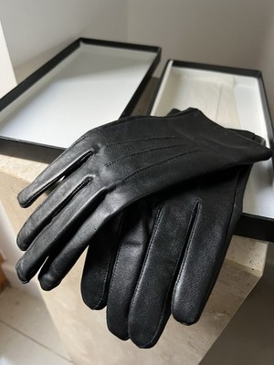 Vintage Marshall Ward Katalog verpackt Damen schwarz Lederhandschuhe Handschuhe ungetragen