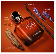 Armani Stronger With You Absolutely Parfum Cologne for Men 3.4 oz Spicy Gourmand