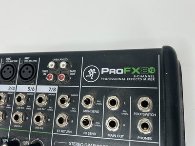 Mackie PROFX8V2 8-Channel Professional Effects Mixer for sale