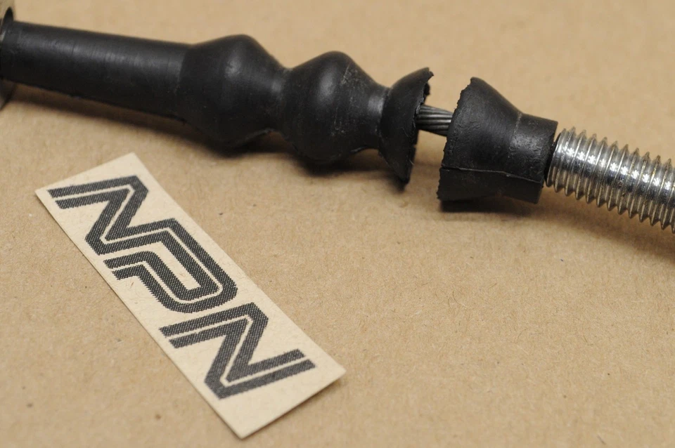 Cable de freno trasero NOS Yamaha 1965-1966 YDS3 YM1 156-26351-00 Foto 2 de 4