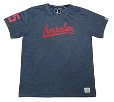 Amsterdam Industry By Total Dutch Men's Distressed Style T-Shirt Tee Size XL 