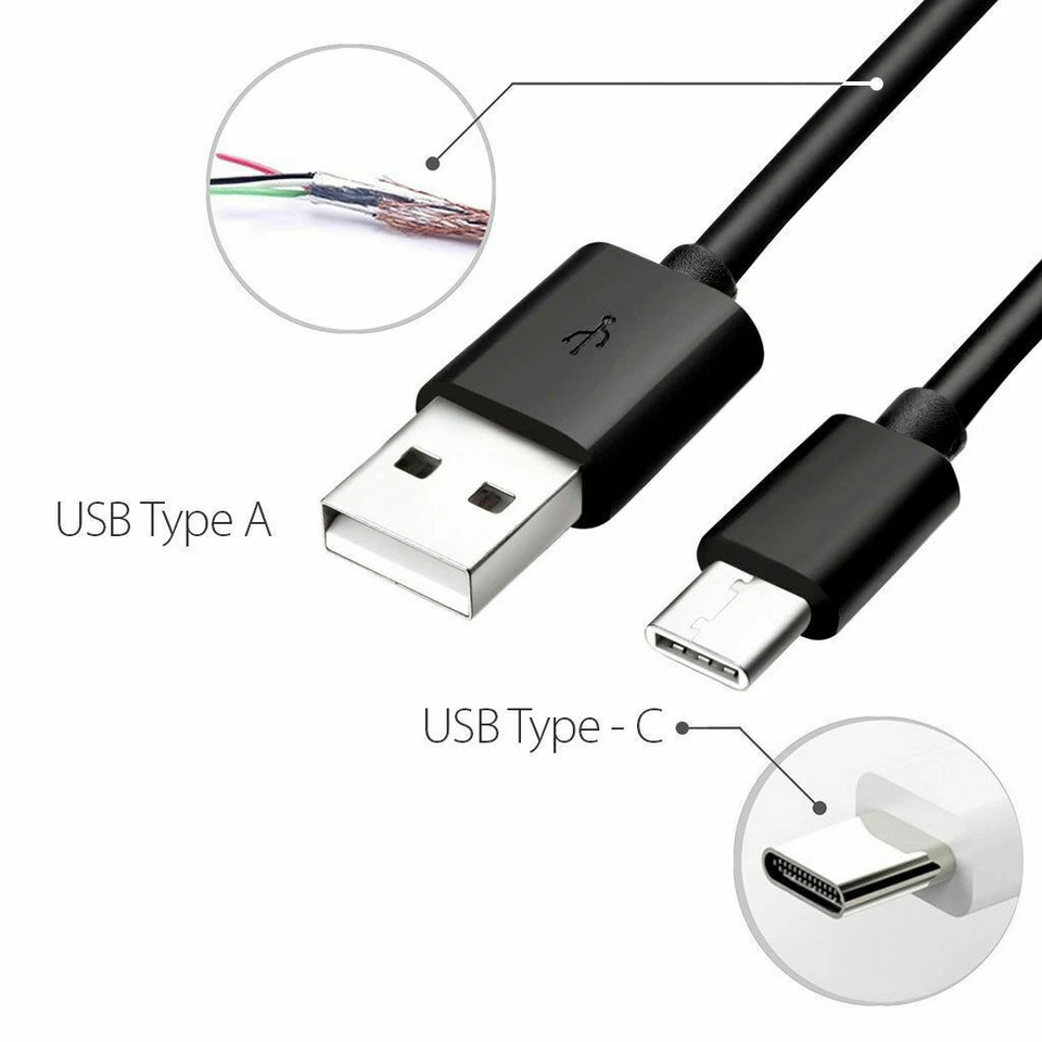 2X For Samsung USB Type C Fast Charger Cable Galaxy S9 S10 S20 Note 10 20 Ultra - Image 3 of 4