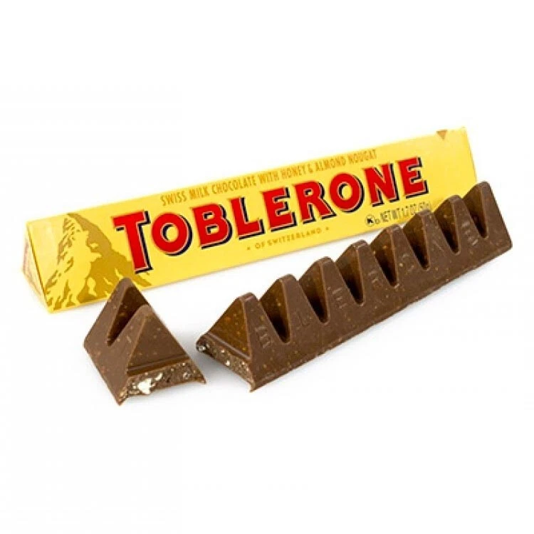 HUGE Toblerone Swiss Milk Chocolate, Big Bar of Сhocolate Sweets - 200g  (7.05oz)