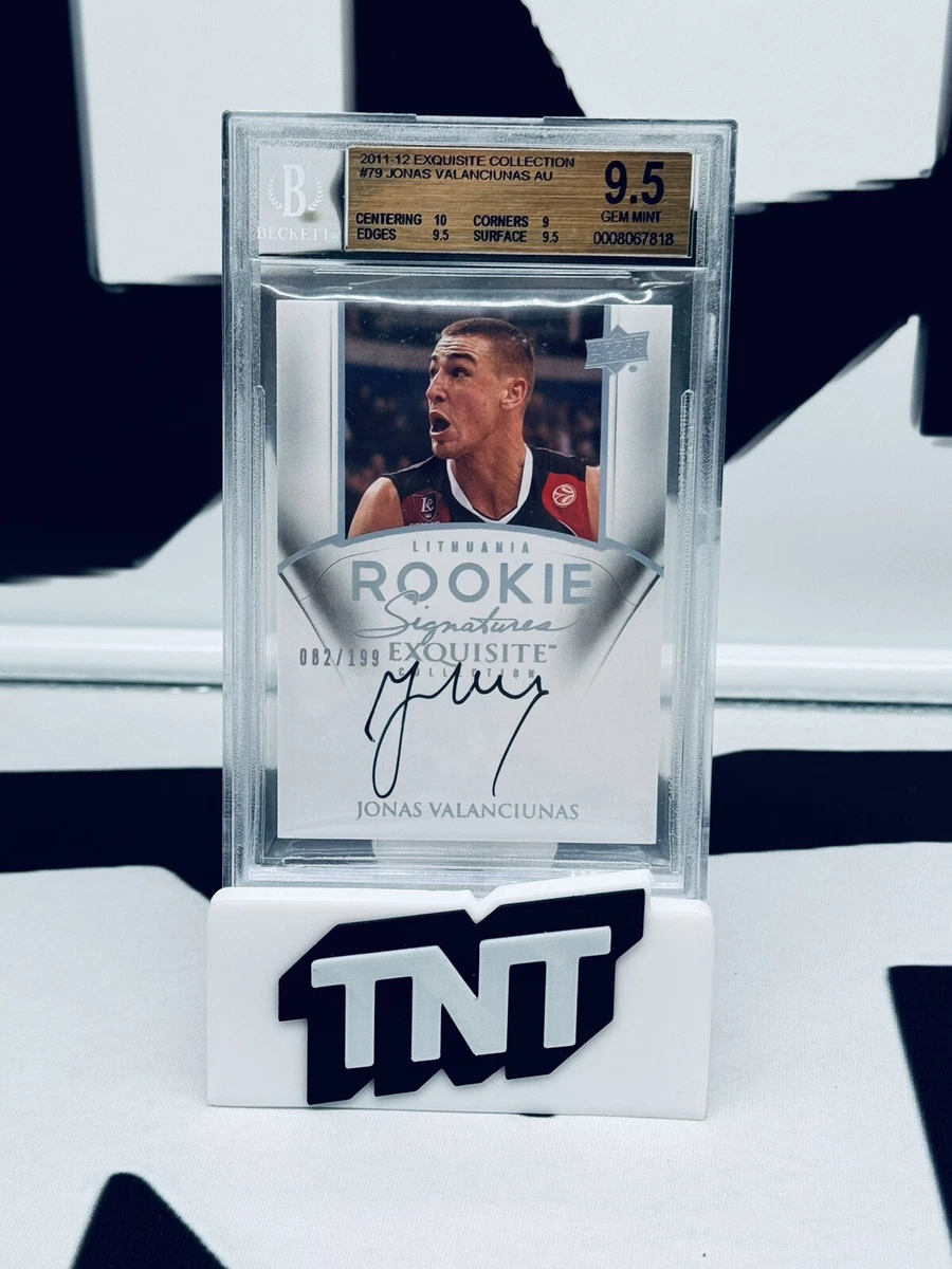 25+ Jonas Valanciunas Basketball Autographed Sports Trading Cards