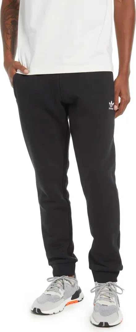 Adidas originals trefoil slim fleece pants cheap