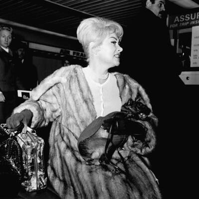 Actress Martine Carol Leaving Tahiti Paris Orly Airport Orly Franc- 1963 Photo