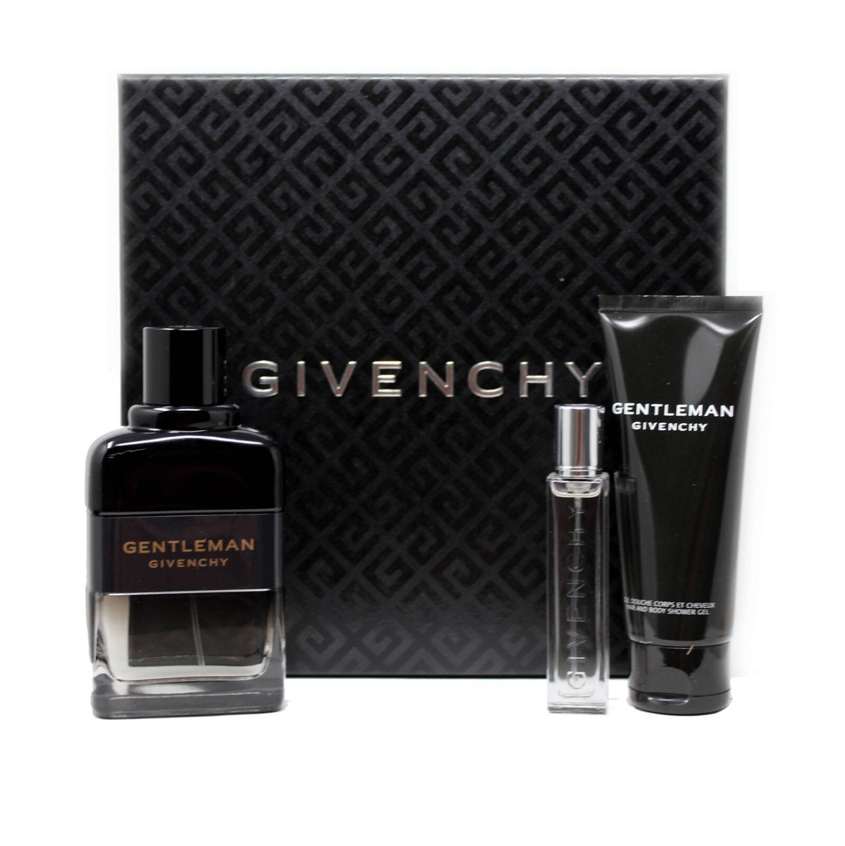 GIVENCHY GENTLEMAN 3 PIECE GIFT SET EAU DE PARFUM BOISEE SPRAY 100