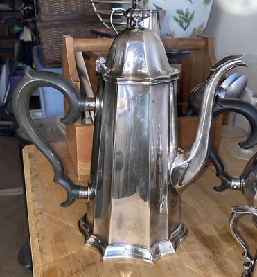 REED & BARTON ティーポット Reed Barton Coffee Tea Set Lexington 4 Piece #35X series