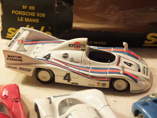 SOLIDO LOTTO 4 modelli anni'70 Ferrari 2 Porsche Matra-Simca vedi descrizione - Foto 7 di 8