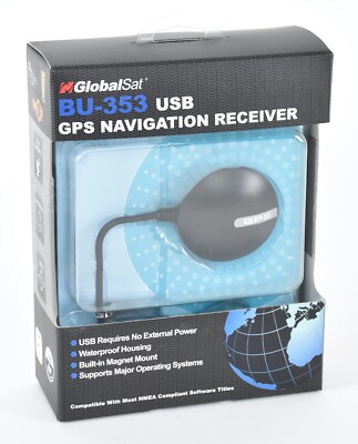 GlobalSat BU-353 USB GPS Navigation Receiver Version 3.5.0