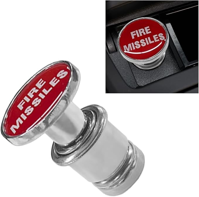 Plug, Fire Missiles Button Cigarette Lighter Replacement