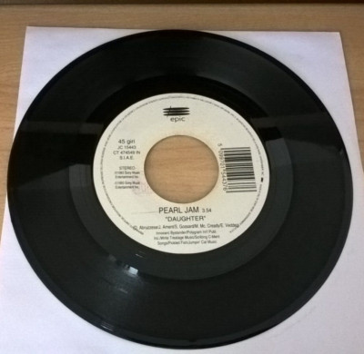 45 Giri 7'' J. B. PEARL JAM Tochter DARYL HALL Stop loving me stop loving you