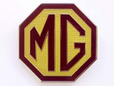 MG TF Front Grill &amp; Boot Lid Badge, Brand New, Part Number; DAB000160