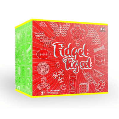 Fidget Toy Set. 160 pieces. Brand new. Never opened box.