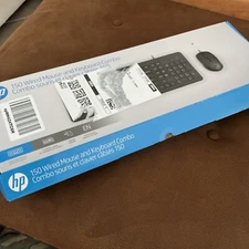 HP 150 Wired Mouse and Keyboard Combo