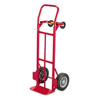 Safco Two-way Convertible Hand Truck 500-600lb Capacity 18w X 51h Red 4086r on sale Safco Two-way Convertible Hand Truck 500-600lb Capacity 18w X 51h Red 4086r on sale