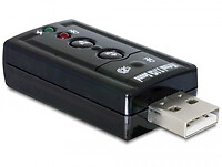 DeLOCK Sound card 24-bit 96 kHz 7.1 USB 2.0 CM6533 7.1 USB 2.0 CM6533 63926
