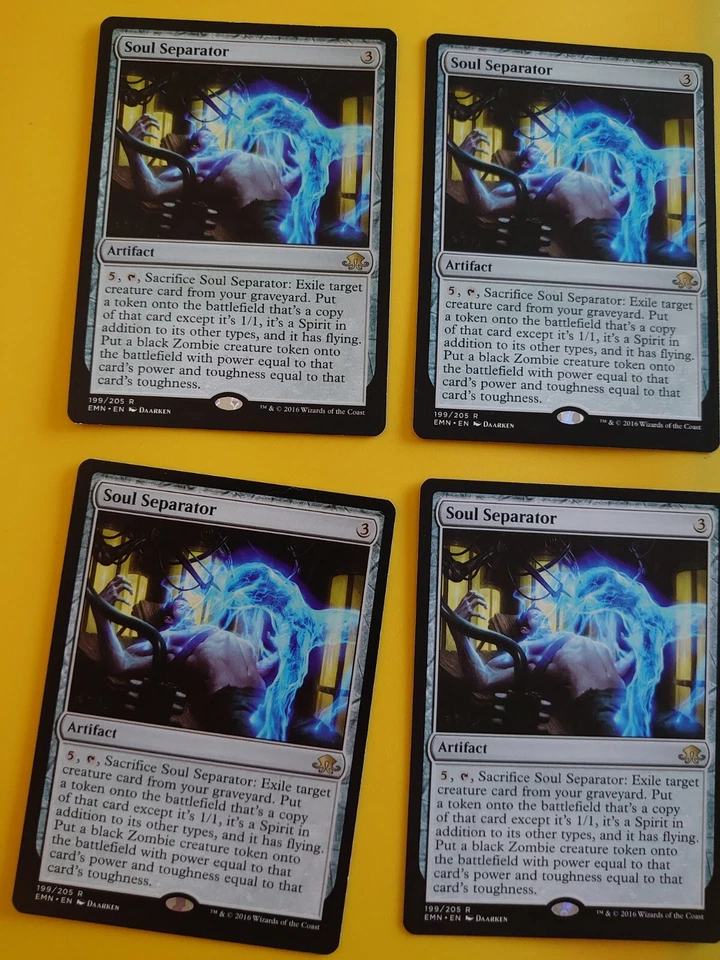 MTG Card. Soul Separator playset artifact Eldritch Moon Rare - Image 3 of 4