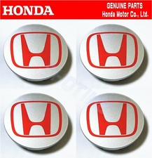 Honda Genuine Civic Fn2 Type-r Silver Wheel Center Cap Set Oem Jdm