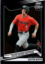 2022 Panini Elite Extra Edition #73 Justin Boyd /999 Reds Rookie RC Oregon State