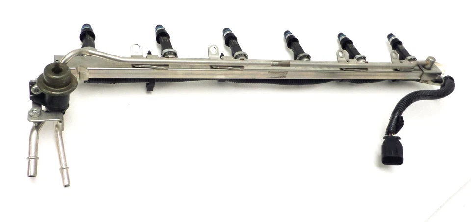 Inyectores de riel de combustible Harnes 2002-09 Rainer Trailblazer Envoy Ascender Saab 9-7x Foto 3 de 4