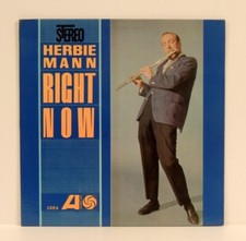 Herbie Mann - Right Now LP 1962 Atlantic 1384 Mono Original - Willie Bobo EX/VG+ Herbie Mann - Right Now LP 1962 Atlantic 1384 Mono Original - Willie Bobo EX/VG+