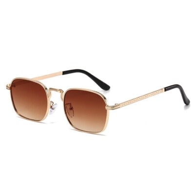 New Metal Square Fashion Sunglasses Men Classic Outdoor Party Shade Glasses 