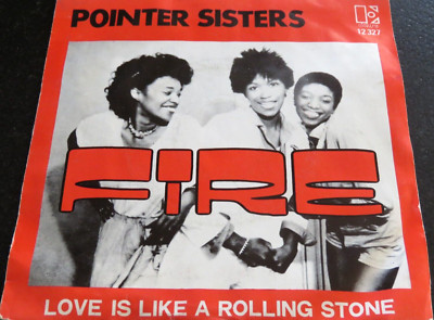 POINTER SISTERS - Fire 7'' VINYL / ELEKTRA - 12327 / 1978