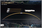 ZYTOYS ZY2013 1/6 Long Bow+Crossbow Weapon Model Fit 12'' Action Figure Doll Toy