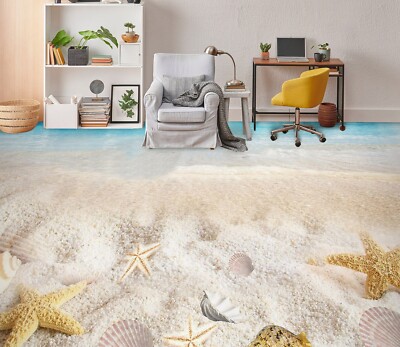 3D Strandseestern H5204 Fußboden Wandbild Fototapete Tapete Familie Erin 2023