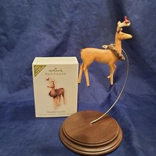 Hallmark Keepsake Peaceful Animals Christmas Ornament Deer Cardinal 2007