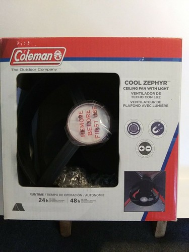 Coleman Cool Zephyr Ceiling Fan With 